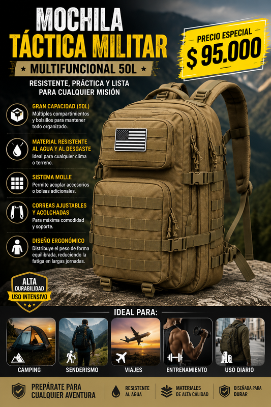 Maleta Militar Tactica